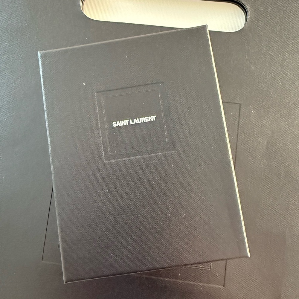 NWT YSL SAINT LAURENT OPYUM Bracelet Black lLeather Unisex🖤💝 - Picture 13 of 16